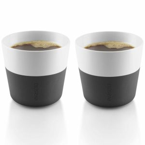 Lungo Mug 2 Pack | Tableware Coffee Cups Coffee Cups black