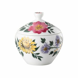 Magic Garden Blossom Sugar Bowl | Tableware Sugar Bowls Bowls & Serving Dishes Multi