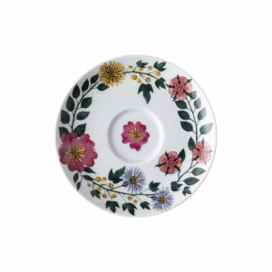 Magic Garden Blossom Tea Saucer 14.5 Cm | Tableware Tea & Coffee Saucers Plates Multi