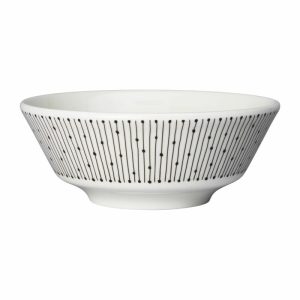 Mainio Sarastus Bowl Ø13 Cm | Tableware Breakfast Bowls Bowls & Serving Dishes black-white