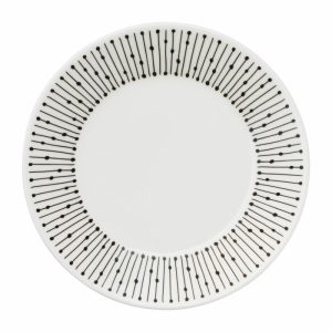 Mainio Sarastus Saucer Ø11.5 Cm | Tableware Tea & Coffee Saucers Plates black-white