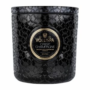 Maison Noir Luxe Scented 80 Hours | Home Accessories Scented Candles & Diffusers Candle Holders Crisp Champagne