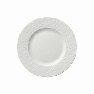 Manufacture Rock Small Plate Ø22 Cm | Tableware Small Plates & Side Plates Plates Blanc