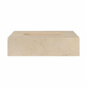 Marble Tissue Box 14X25.5 Cm | Home Accessories Storage Baskets Home Accessories Home Accessories