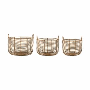 Mekkel Storage Box 3 Pieces | Home Accessories Storage Baskets Home Accessories Home Accessories