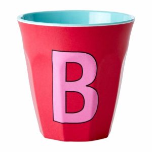 Melamin Cup Medium Letter -B 30 Cl | Tableware Plastic Cups Children's Tableware Plastic Cups