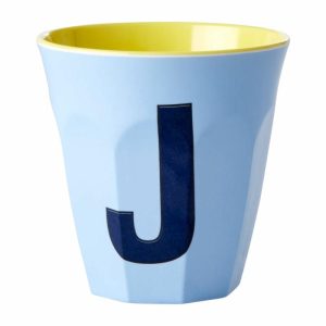 Melamin Cup Medium Letter -J 30 Cl | Tableware Plastic Cups Children's Tableware Plastic Cups