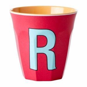 Melamin Cup Medium Letter -R 30 Cl | Tableware Plastic Cups Children's Tableware Plastic Cups