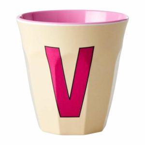 Melamin Cup Medium Letter -V 30 Cl | Tableware Plastic Cups Children's Tableware Plastic Cups