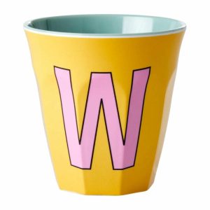 Melamin Cup Medium Letter -W 30 Cl | Tableware Plastic Cups Children's Tableware Plastic Cups