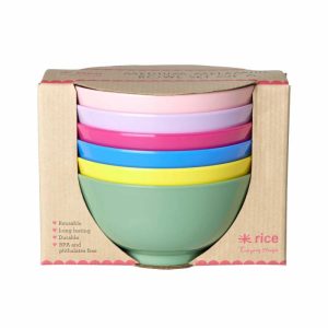 Melamine Bowl Medium Ø15 Cm 6 Pieces | Tableware Breakfast Bowls Bowls & Serving Dishes Breakfast Bowls