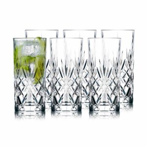 Melodia Highball Glass 36 Cl 6-Pack | Tableware Long Drink & Highball Glasses Glasses Crystal