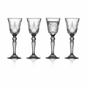 Melodia Snaps Glass With Stem 5 Cl 4-Pack | Tableware Shot Glasses Glasses clear