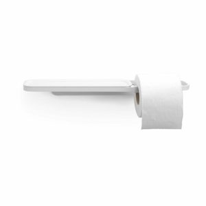 Mindset Toilet Paper Holder With Shelf | Home Accessories Toilet Roll Holders Bathroom Accessories Home Accessories