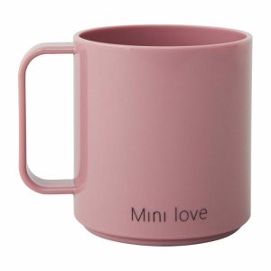 Mini Love Cup With Handle | Tableware Plastic Cups Cups & Mugs Ash rose