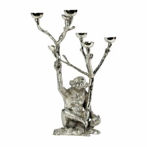 Monkey Candlestick 40 Cm | Home Accessories Candle Holders Candle Holders Candle Holders