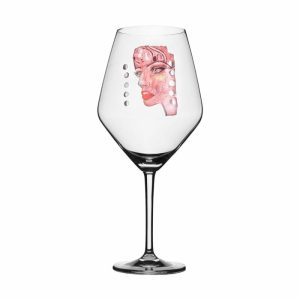 Moonlight Queen Wine Glass 75 Cl | Tableware Wine Glasses Glasses Pink