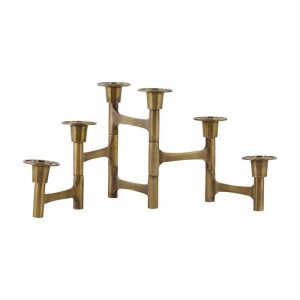 Move Candle Holder | Home Accessories Candle Holders Candle Holders brass