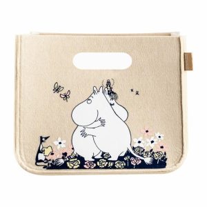 Mumin Hug Storage Box 26X26 Cm | Home Accessories Storage For The Kids Room Home Accessories beige