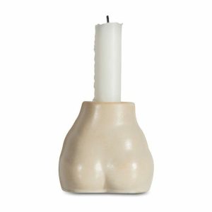 Nature Candle Sticks 9.5 Cm | Home Accessories Candle Holders Candle Holders beige