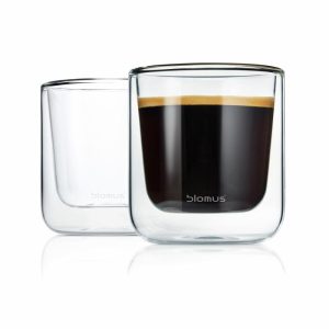 Nero Insulating Coffee Glass 2-Pack | Tableware Drinking Glasses & Tumblers Drinking Glasses & Tumblers clear