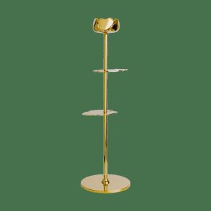 Ninfea Alta Candlestick 30 Cm | Home Accessories Candle Holders Candle Holders brass