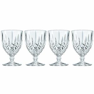 Noblesse Glass With Stem 4-Pack | Tableware Drinking Glasses & Tumblers Drinking Glasses & Tumblers clear