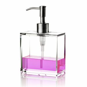 Nomess Clear Soap Dispenser | Home Accessories Soap Dispensers & Dishes Bathroom Accessories clear