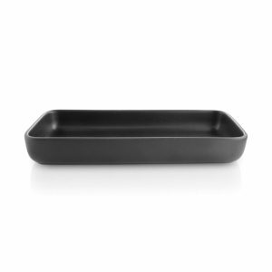 Nordic Kitchen Serving Platter 12X24 Cm | Tableware Serving Platters & Dishes Bowls & Serving Dishes black