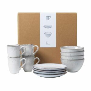 Nordic Sand Breakfast Set | Tableware Table Settings & Starter Sets Plates Table Settings & Starter Sets