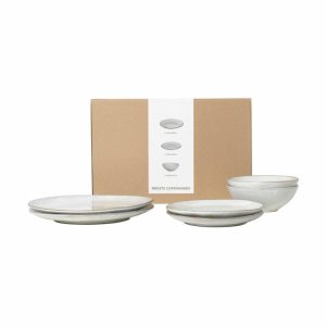 Nordic Sand Dinner Set For Two | Tableware Table Settings & Starter Sets Plates Table Settings & Starter Sets