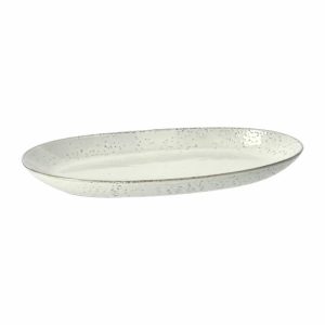 Nordic Sand Oval Serving Platter | Tableware Serving Platters & Dishes Bowls & Serving Dishes Serving Platters & Dishes