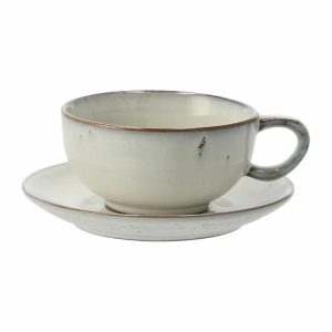 Nordic Sand Tea Cup And Saucer | Tableware Teacups Coffee Cups Coffee Cups