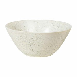 Nordic Vanilla Bowl Ø25 Cm | Tableware Salad Bowls Bowls & Serving Dishes Cream with grains