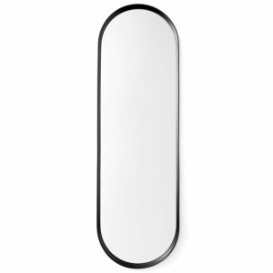 Norm Mirror Oval | Home Accessories Wall Mirrors Home Accessories black