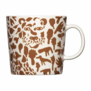 Oiva Toikka Cheetah Mug 40 Cl | Tableware Teacups Cups & Mugs Brown