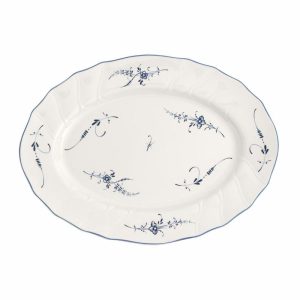 Old Luxembourg Oval Serving Plate | Tableware Serving Platters & Dishes Bowls & Serving Dishes Serving Platters & Dishes