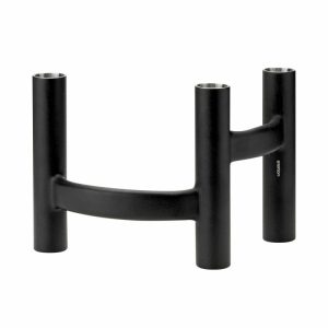 Ora Three-Armed Candle Holder | Home Accessories Candle Holders Candle Holders black