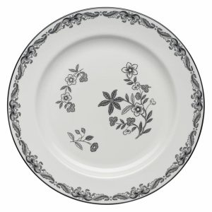 Ostindia Black Plate | Tableware Dinner Plates Dinner Plates Dinner Plates