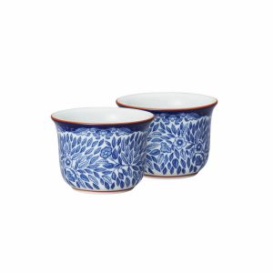 Ostindia Floris Egg Cup 2-Pack | Tableware Egg Cups Bowls & Serving Dishes Blue-white