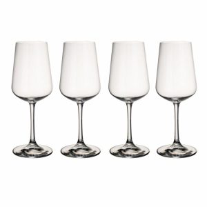 Ovid White Wine Glasss 4-Pack | Tableware Wine Glasses Glasses Tableware