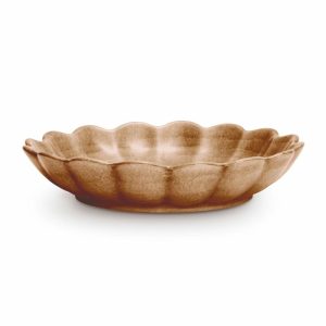 Oyster Bowl Ø24 Cm | Tableware Deep Plates Deep Plates Cinnamon