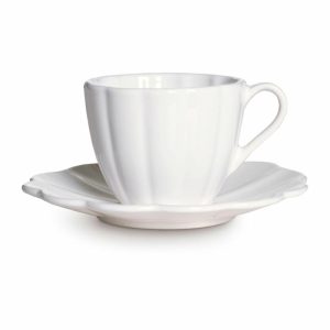 Oyster Cup With Saucer 25 Cl | Tableware Coffee Cups Coffee Cups Coffee Cups