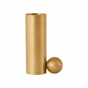 Palloa Candle High | Home Accessories Candle Holders Candle Holders brushed brass