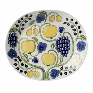 Paratiisi Oval Plate 36 Cm | Tableware Serving Platters & Dishes Bowls & Serving Dishes blue