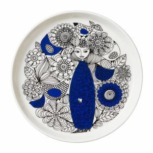 Pastoraali Plate Ø19 Cm | Tableware Small Plates & Side Plates Plates blue