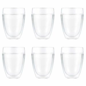 Pavina Outdoor Double-Walled Plastic Glass 6-Pack | Tableware Plastic Cups Cups & Mugs Plastic Cups