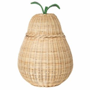 Pear Storage Basket | Home Accessories Storage For The Kids Room Home Accessories Home Accessories