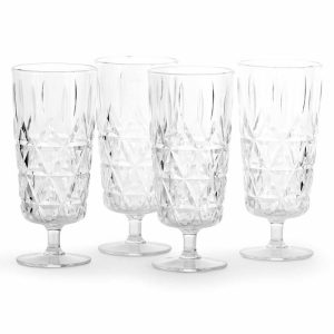 Picnic Champagne Glass 4-Pack | Tableware Plastic Glasses Champagne Glasses Champagne Glasses