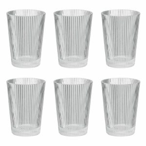 Pilastro Drinking Glasses 6-Pack | Tableware Drinking Glasses & Tumblers Drinking Glasses & Tumblers Drinking Glasses & Tumblers